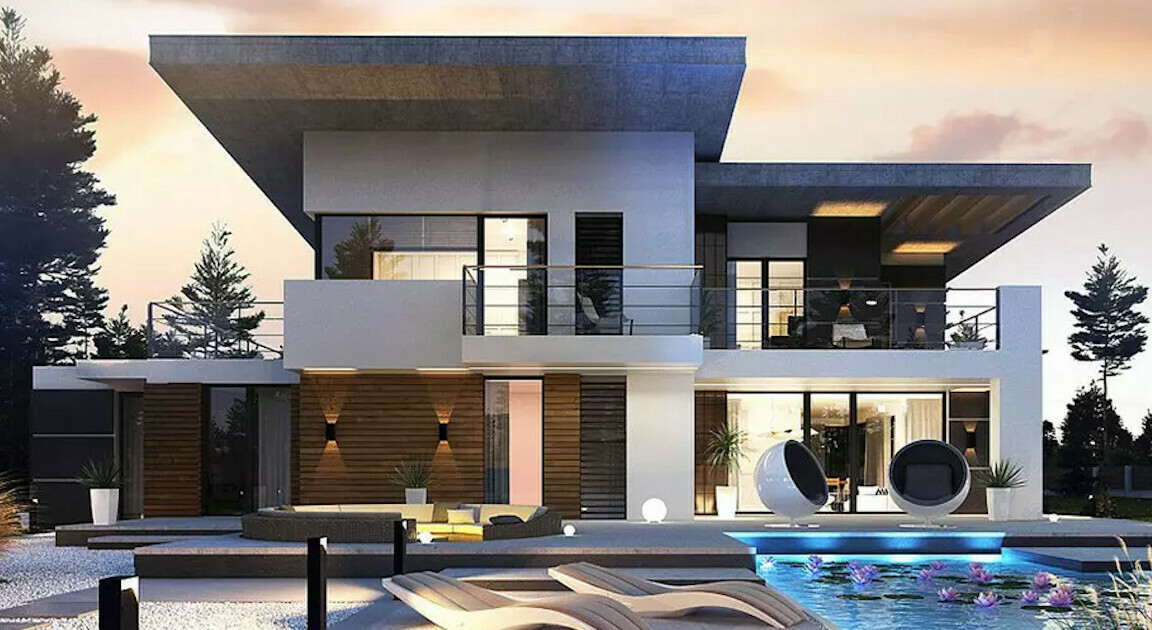 Загородный дом на Рублевском шоссе, г. Москва