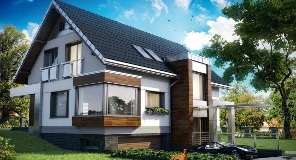 <span style="font-weight: bold;">Дом с мансардой в пгт. Черноморское Республика Крым</span>