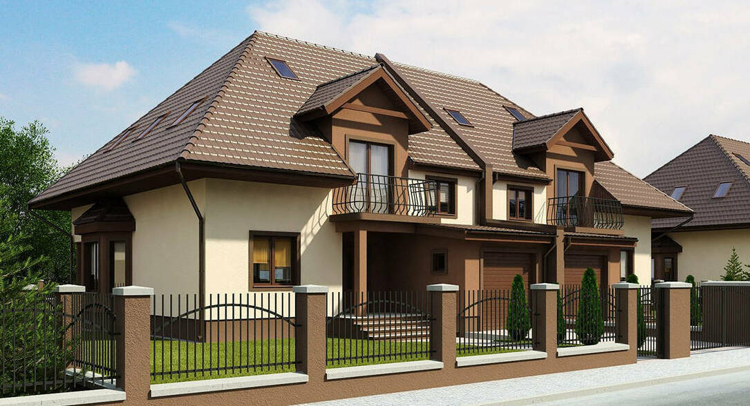 <span style="font-weight: bold;">Жилой дом на две семьи в г. Симферополь, СПК "Изумруд"</span>